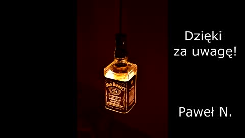 Lampa Jack Daniel's Lamp Recycling