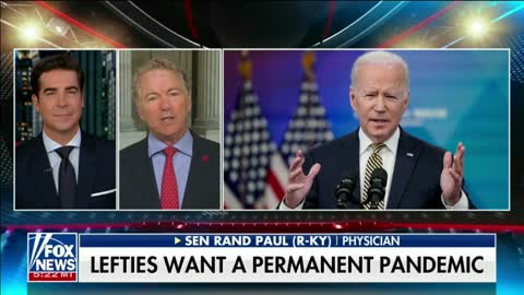 Dr. Rand Paul Joins Jesse Watters to Discuss Biden's Pandemic Claims - September 20, 2022