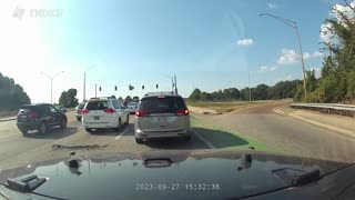 Window Falls Out Of Car