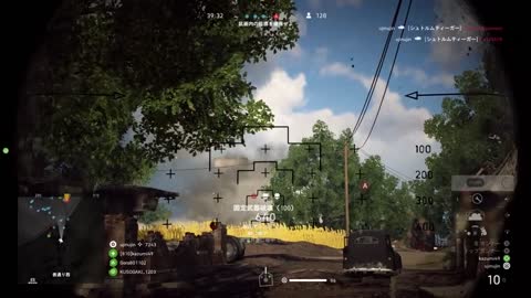 Battlefield game----Japanese server, classic screen of game battlefield