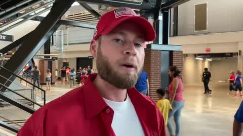 Owen Shroyer Drops MASSIVE Trump Won Flag At MLB Stadium