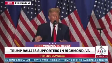 Lmao In Richmond, Virginia, Trump ridiculed Fani Willis and Nathan Wade's relationship