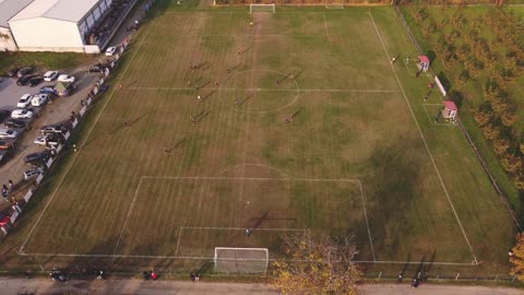 Football Players Playing on the Field