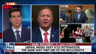 Mark McCloskey points out similarities between his case and that of Kyle Rittenhouse