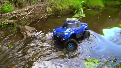 RC Swim with Traxxas TRX4 Sport