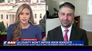 L.A. County won't impose mask mandate