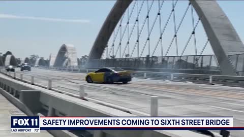 Speed bumps could be coming to the Sixth Street Bridge