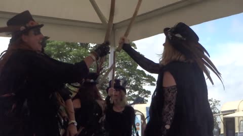 Beltane Border Morris - Cross Tree - Priddy Folk Festival - 9 Jul 23