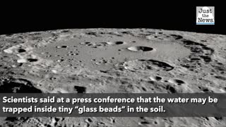 NASA discovers hidden water in "glass beads" on the moon