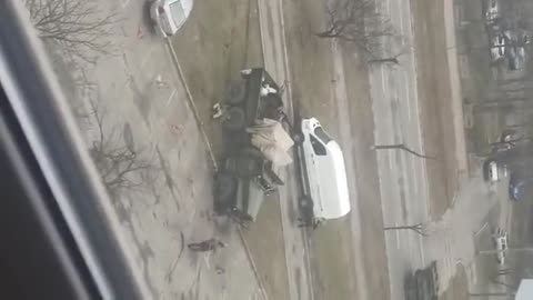 Russian tank in Ukraine