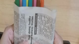 DIY Newspaper Bag | How To Make A Paper Bag | DIY - Paper Bag Tutorial | Easy And Quick Paper Bag