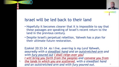 RE 278 After Judgment, Israel Will Be Led Back to Their Land