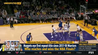UNDISPUTED Skip predicts the 2024 NBA Playoffs Mavericks will beat the Celtics in the NBA Finals