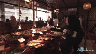 Warung Sunda Teh Sinta, Batam, Indonesia food vlog.