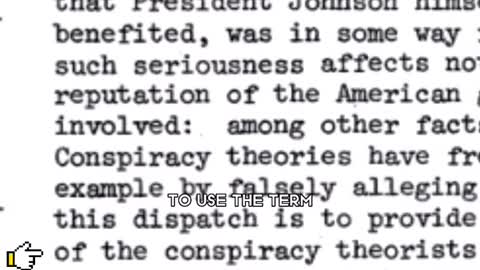 CIA invested conspiracy theorists to make people believe the Kennedy assassination🤔