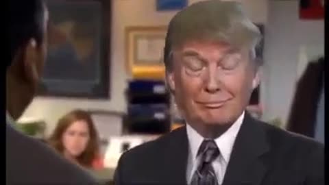 The office Donald trump parody