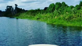 Pontoon Ride In My Backyard