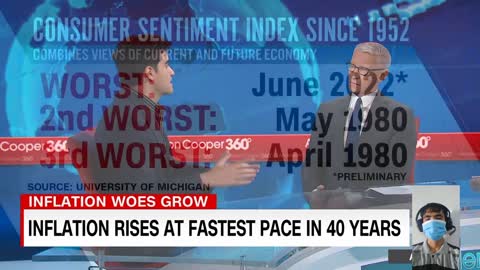 CNN reporter says Biden 'worse than Jimmy Carter' on inflation, Americans 'holding him responsible'