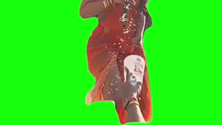 Cardi B Throws Microphone At Fan | Green Screen