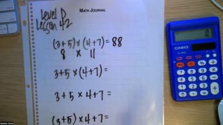 Order of Operations // Level D Lesson 42
