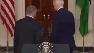 Joe Biden welcomes the King of Jordan.