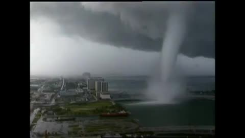 1997 Miami tornado video