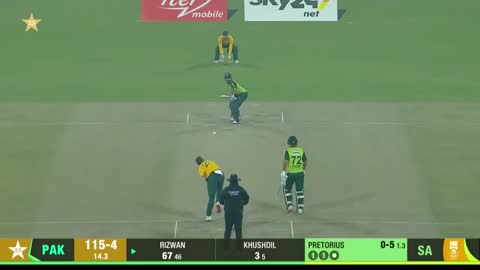 cricket sixes Rizwan