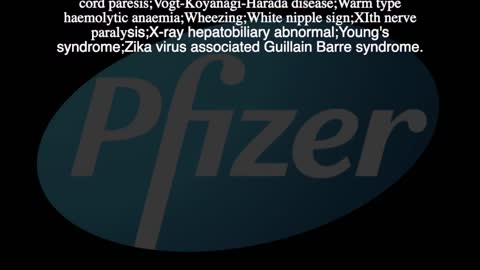A - Z of Pfizer's Adverse Effects -Mar 1 2022