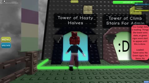Do Nothing - The Noob Zone Towers - Tower of Hasty Halves