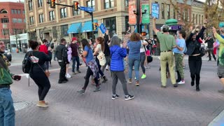 Boulder Has Streetside Celebration of Election Outcome