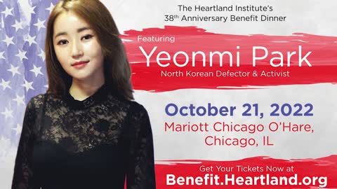 Escape from North Korea! See Yeonmi Park, Oct 21 in Chicago