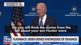 Flashback 2019, 2020 & 2021: Joe Biden DENIES Hunter Biden Business Dealings