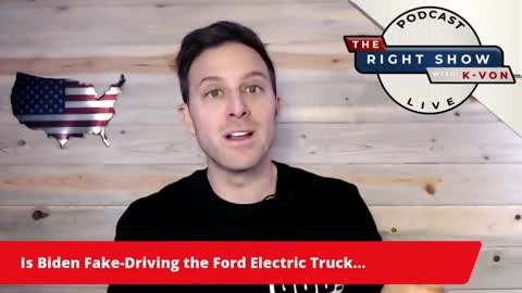 Did Biden Fake Drive a Ford Lightning? (comedian K-von explains)