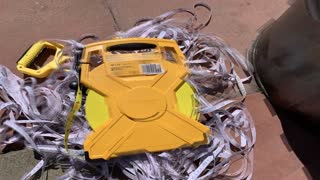 300 ft. foot Measuring Tape by DEWALT Strong, WaterProof & Long Lasting (04-08-2021)