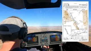 RV14 Practice RNAV at Cottonwood AZ