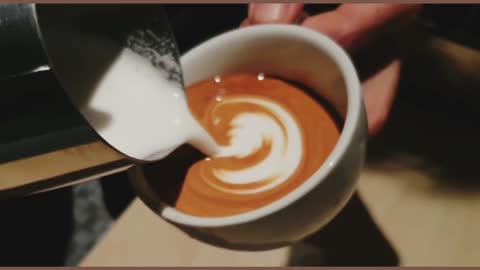 Tutorial How to Make Latte Art for Beginners Part 2.