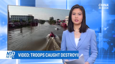 Video: Troops Caught Destroying River Bank