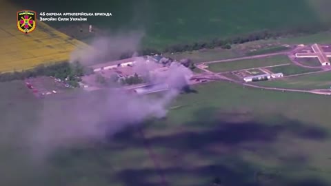💙💛 The Ukrainian 45th Separate Artillery Brigade in action. 💙💛 22nd June 2022