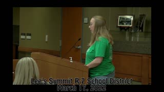 March 17, 2022 Public Comment on Equity in LSR7 School District