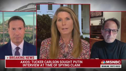 MSNBC Says Tucker Is Un-American for Complaining About Being Spied On