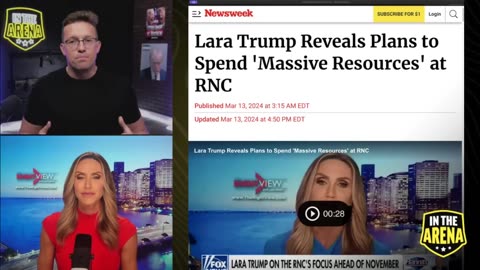 [2024-03-16] Dems PANIC after Lara Trump's FIRST MASSIVE Ballot Harvesting Hire as New RNC Chair