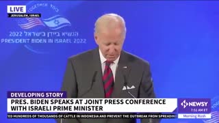 Bumbling Biden Is ONLY Allowed To Call On Specific Reporters