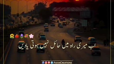 Teri Yaadein | Urdu Poetry | Status Video | Rumble Video