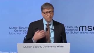 Bill Gates 2017 @ MSC "next epidemic is a lab enhanced zika virus or flu"