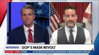 Steube Joins Newsmax to Discuss Rollback of Mask Mandates