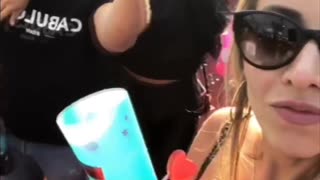 Selfie Video Shows A Man Putting Something Into A Girl’s Drink
