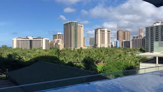 Private poolside cabanas Ritz Carlton Waikiki