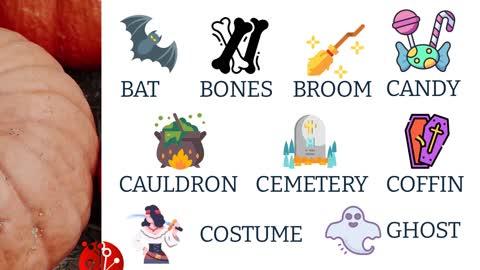Englisg tips - Halloween vocabulary #shorts