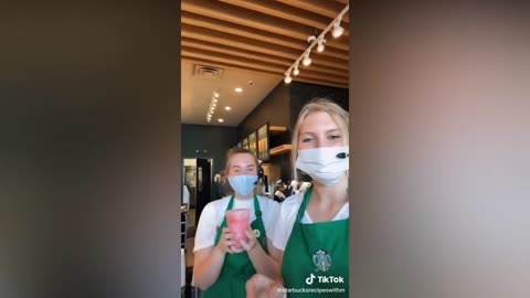 Making Starbucks Drinks TikTok - Best Starbucks Drinks On Tik Tok - Tiktok Compilation