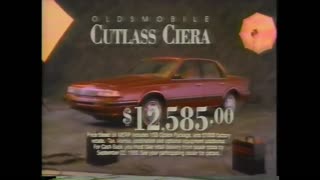 Oldsmobile Commercial (1992)